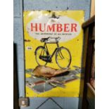 Humber Cycles advertising sign.