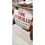 The O'Reilly Tobacconist Newsagent and Stationer Enamel Advertising Sign