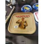 Mackinlay's advertising drinks' tray.