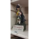 Dewar's Scotch Whiskey Advertising Figure.