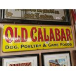 Old Calabar Foods enamel advertising sign.