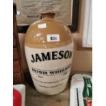 Jameson Irish Whiskey flagon.