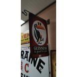 Guinness Is Good For You enamel advertising sign.