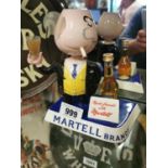 Rare Martell Brandy advertising figure