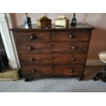 19th. C. mahogany chest