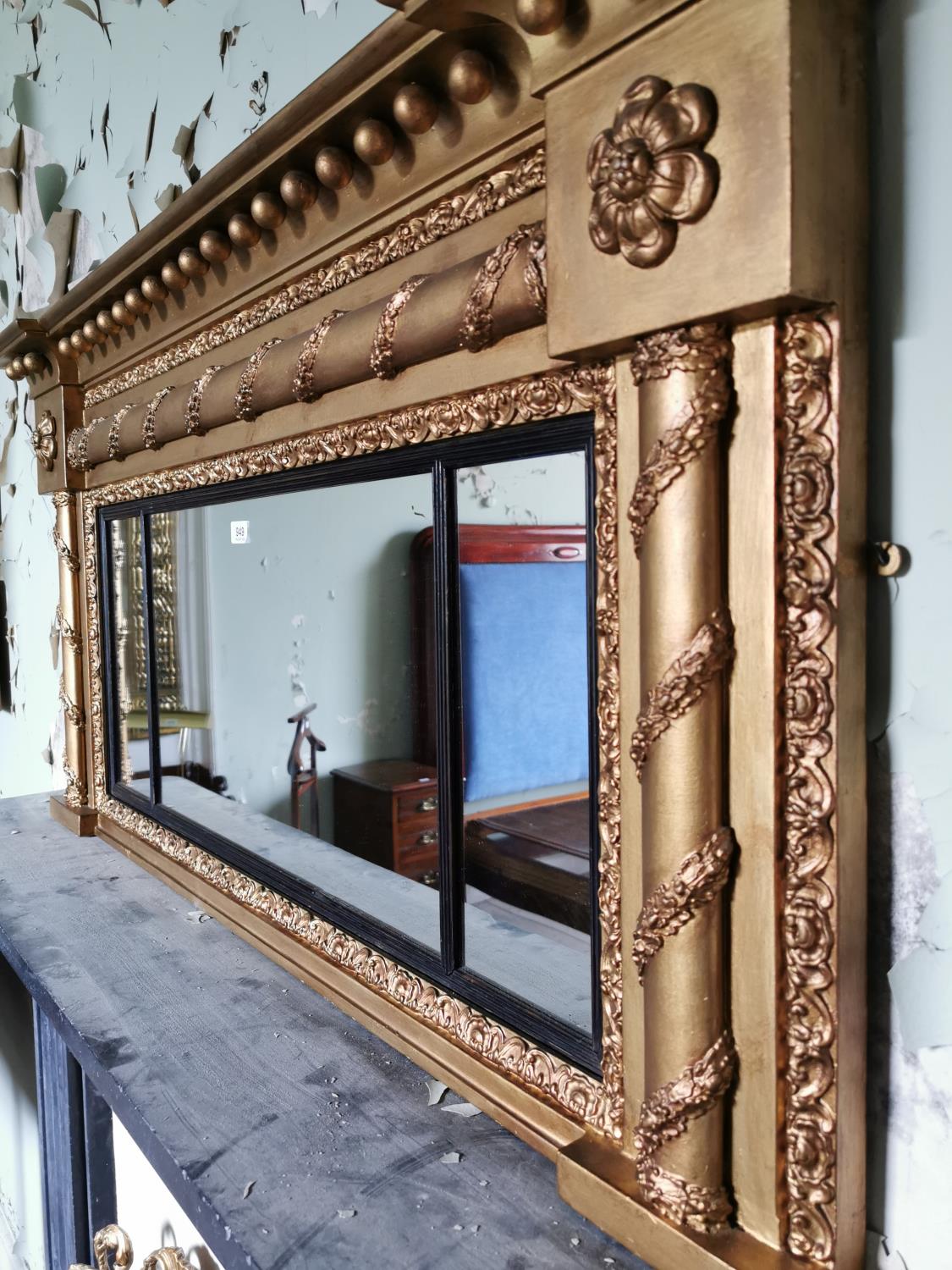 Regency gilt overmantle - Image 2 of 2