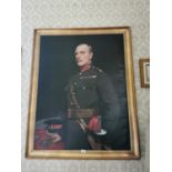 Early 20th. C. gilt framed portrait of a Military Gentleman.