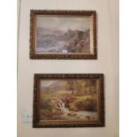 Pair of 19th. C. Watercolours Rural Scenes