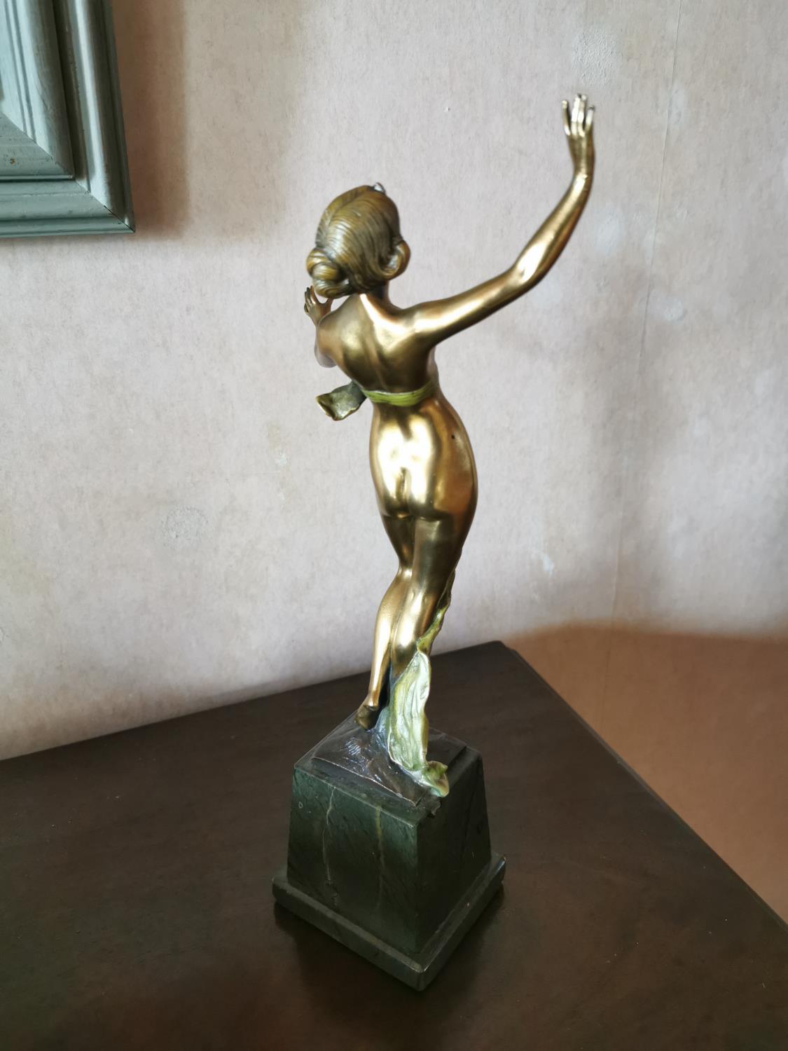 Art Deco figurine of A Dancer - Bild 3 aus 3