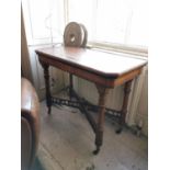 19th. C. satinwood card table