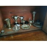 Collection of silver plate