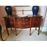 Edwardian mahogany sideboard