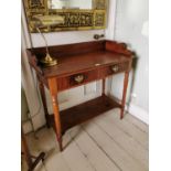 Mahogany dressing table