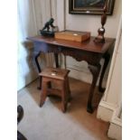 19th. C. Irish mahogany side table