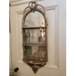 19th. C. giltwood pier mirror