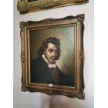 Oil on Canvas - Portrait of A Gentleman