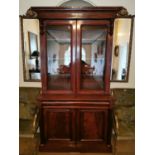 William IV mahogany bookcase