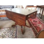Georgian mahoagny sofa table.
