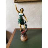 20th. C. French figurine in original paint.