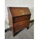 Edwardian mahogany bureau