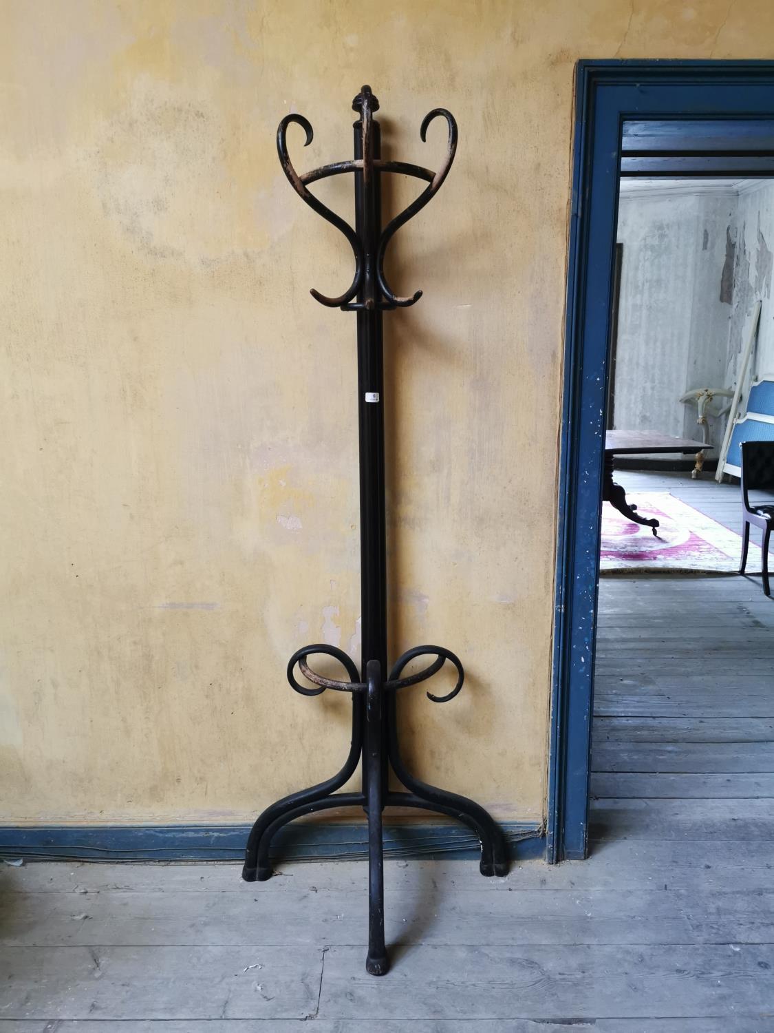 Bentwood coat stand.