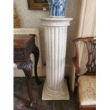 Composition reeded column