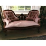 19th. C. three seater settee