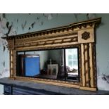 Regency gilt overmantle