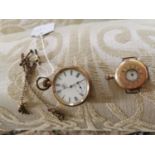 Two Pocket watches A W & Co Waltham Mass