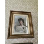 19th. C. gilt framed oil painting