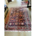 Good quality hand knotted Iranian carpet.