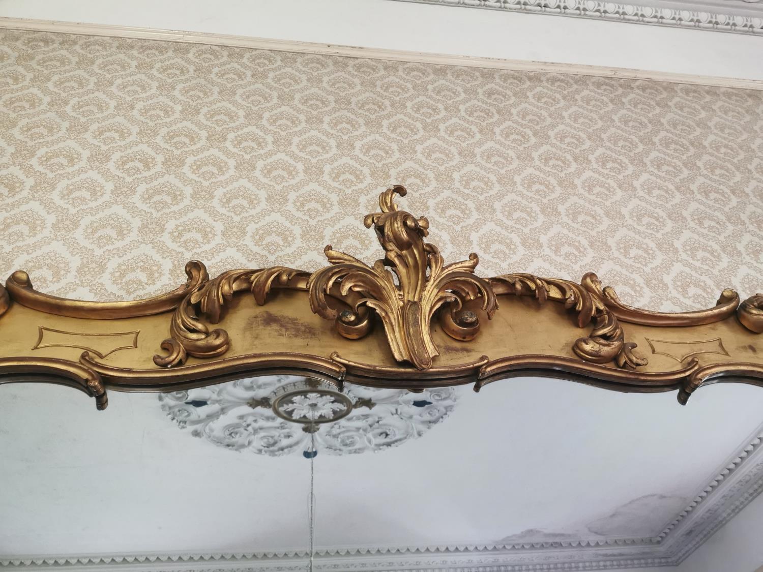 Very fine quality William IV gilt overmantle. - Bild 3 aus 3