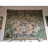 Early 20th. C. tapestry depicting the Hunt
