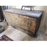 19th. C. Middle Eastern camphor wood coffer