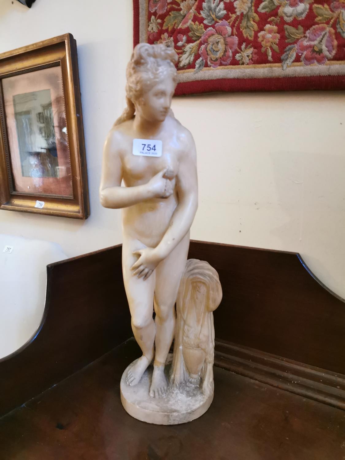 19th. C. carved marble figurine - Venus.