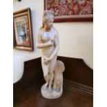19th. C. carved marble figurine - Venus.