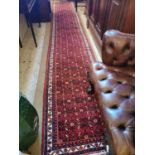 Good quality hand knotted Persian runner.
