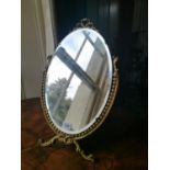 Early 20th. C. ladies dressing table mirror