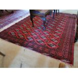 Hand knotted carpet Square.