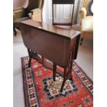 19th. C. inlaid mahogany Sutherland table.