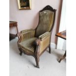 William IV upholstered chair