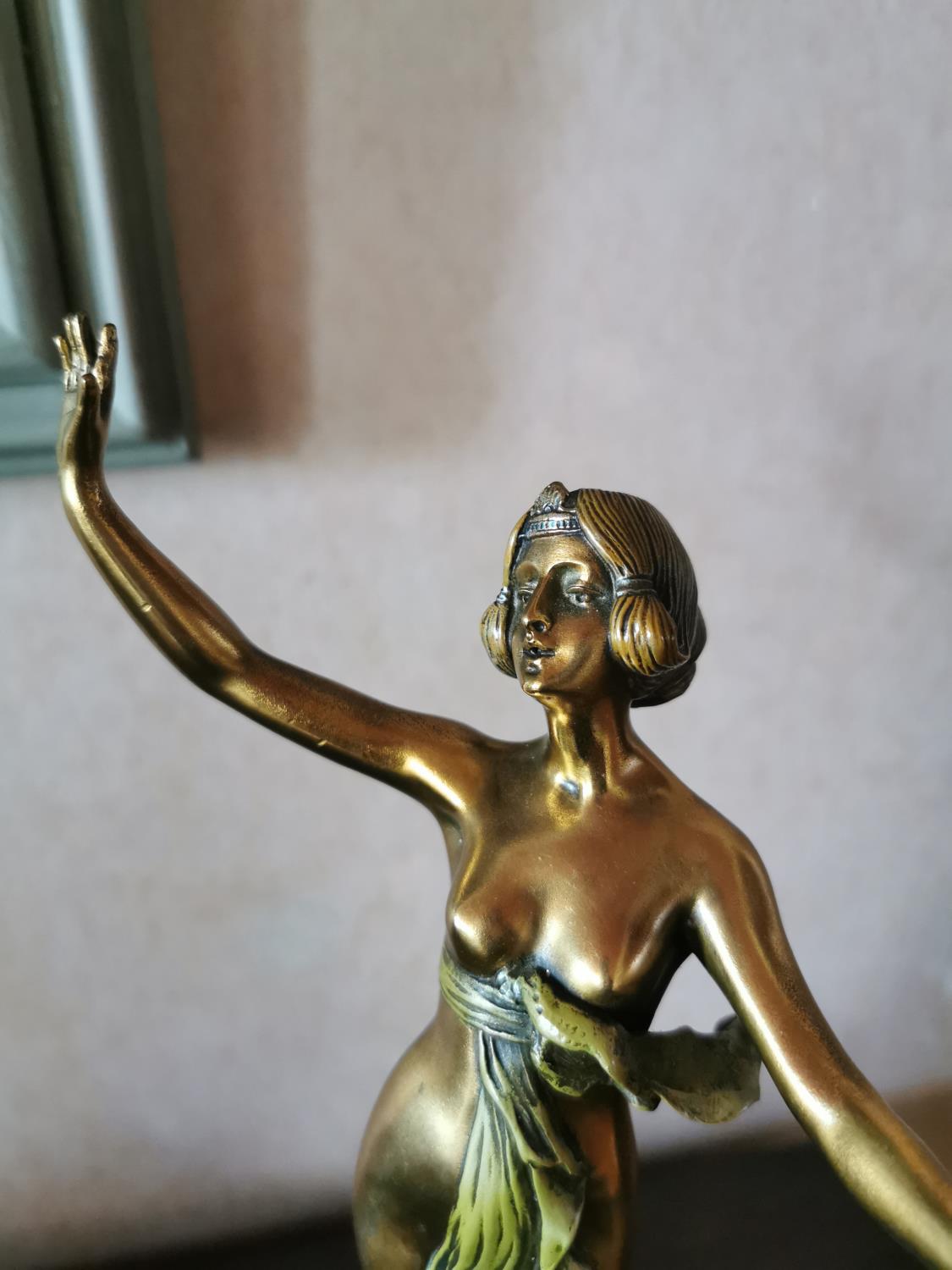 Art Deco figurine of A Dancer - Bild 2 aus 3