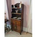 Good quality 19th. C. rosewood bookcase