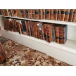 Collection of twenty seven leather bound books