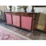 Georgian mahogany side cabinet