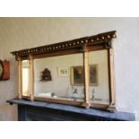 Regency gilt overmantle