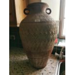 Terracotta urn.