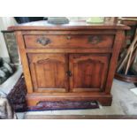 Pair of pine bedside cabinets