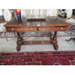 19th. C. mahogany writing table