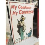 Guinness advertising print.